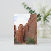 Fins, Arches National Park, Utah, Briefkaart (Staand voorkant)