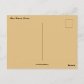 Fins Beach Oman Briefkaart (Achterkant)