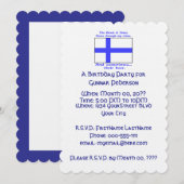 Fins Bloed Bier Verjaardagsfeest Kaart (Voorkant / Achterkant)