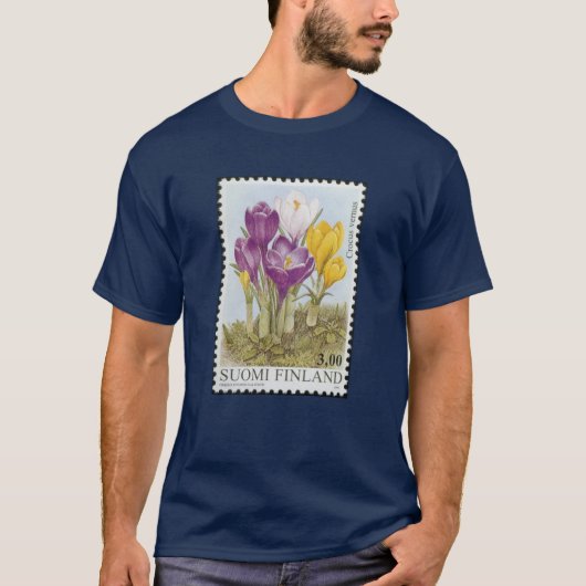 Fins Crocus T-Shirt (Voorkant)