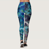 Fins Fin : Ref. Haaien met vlindervis. Leggings (Achterkant)