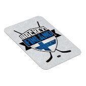 Fins Hockey Shield Suomi Magnet Magneet (Rechterzijde)