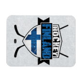 Fins Hockey Shield Suomi Magnet Magneet (Horizontaal)