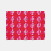 Fins - Ik hou van je Fleece Deken (Voorkant (Horizontaal))