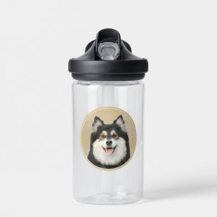 Fins Lapphond Schilderij - Mooie Originele Honden Waterfles