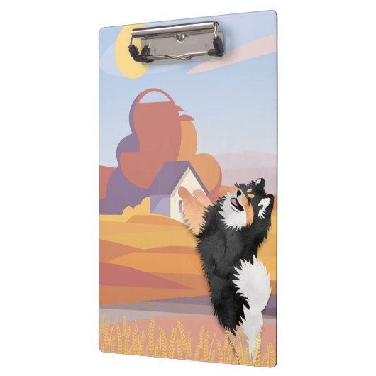 FINS LAPPHUND Acryl Klembord (Links)