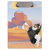 FINS LAPPHUND Acryl Klembord (Voorkant)