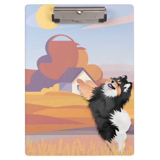 FINS LAPPHUND Acryl Klembord (Voorkant)