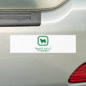 Fins Lapphund Bumpersticker (Op auto)