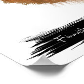 Fins Lapphund Dog Portrait | Pet Portret Wall Poster (Hoek)