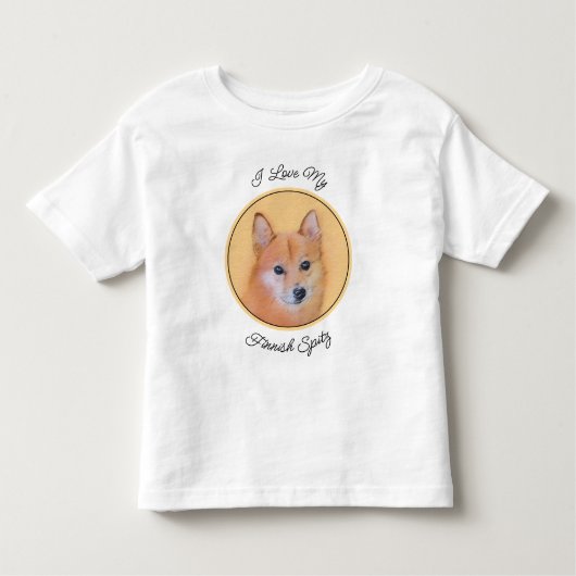 Fins Lapphund,Fins,Lapphund,Lapinkoira,Suome Kinder Shirts (Voorkant)