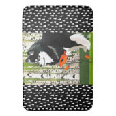 FINS LAPPHUND IN    POPPIEScrate of badmat (Voorkant Verticaal)