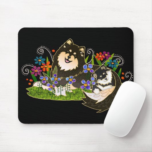 FINS LAPPHUND - Mousepad Muismat (Met muis)