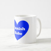 Fins meisje koffiemok (Voorkant rechts)