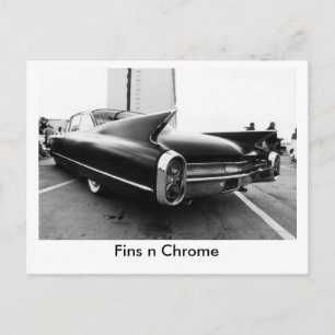 Fins n Chrome Briefkaart