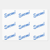 Fins samenstel van verlooppapier; SISU en Suomi Inpakpapier Vel (Voorkant 3)