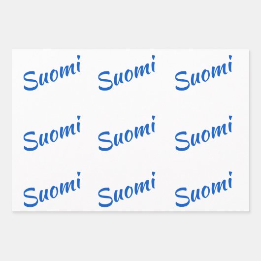 Fins samenstel van verlooppapier; SISU en Suomi Inpakpapier Vel (Voorkant 3)