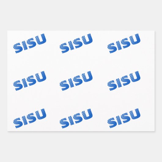Fins samenstel van verlooppapier; SISU en Suomi Inpakpapier Vel (Voorkant)