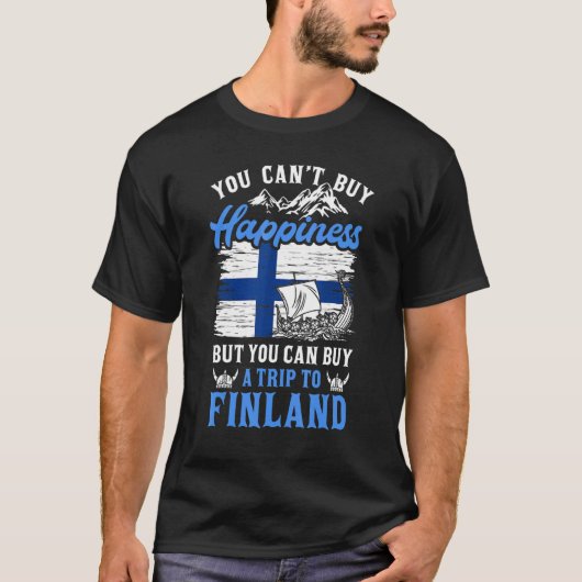 Fins Scandinavia Finn Finland Susi Suomi Lapp H T-shirt (Voorkant)