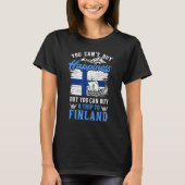 Fins Scandinavia Finn Finland Susi Suomi Lapp H T-shirt (Voorkant)