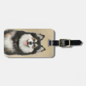 Fins schilderen van luifsens - Kute Original Dog A Bagagelabel (Voorkant horizontaal)