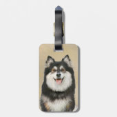 Fins schilderen van luifsens - Kute Original Dog A Bagagelabel (Achterkant verticaal)