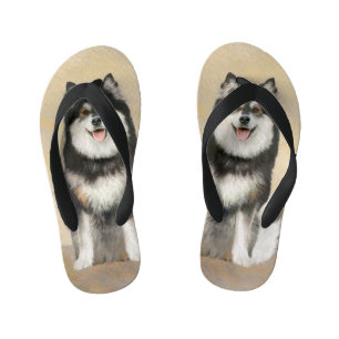 Fins schilderen van luifsens - Kute Original Dog A Kinder Teenslippers