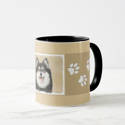 Fins schilderen van luifsens - Kute Original Dog A Mok (Voorkant rechts)