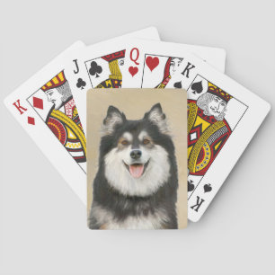Fins schilderen van luifsens - Kute Original Dog A Pokerkaarten