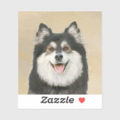 Fins schilderen van luifsens - Kute Original Dog A Sticker (Vel)