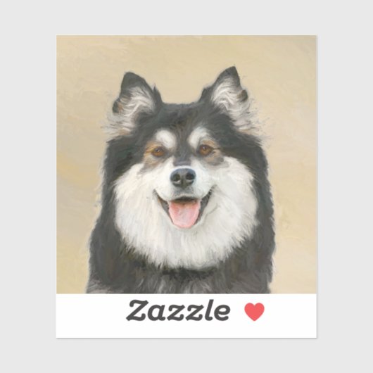 Fins schilderen van luifsens - Kute Original Dog A Sticker (Vel)