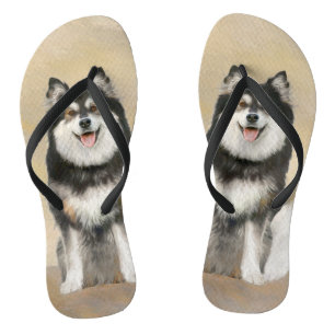 Fins schilderen van luifsens - Kute Original Dog A Teenslippers