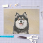 Fins schilderen van luifsens - Kute Original Dog A Tissuepapier (Craft)