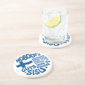 Fins SISU-onderzetter Zandsteen Onderzetter (Zijkant)