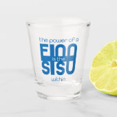 Fins Sisu Shot Glass Shot Glas (Voorkant)