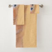 Fins Spitz-schilderij - Cute Original Dog Art Bad Handdoek (Insitu)