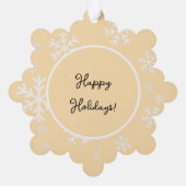 Fins Spitz-schilderij - Cute Original Dog Art Ornament Kaart (Achterkant)