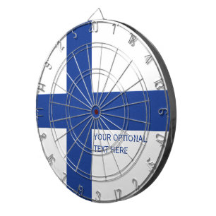 Fins vingerafdrukdartbord dartbord