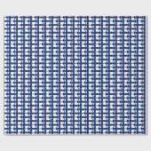 Fins Vlaggenhuiskrappelpapier Cadeaupapier (Vlak)