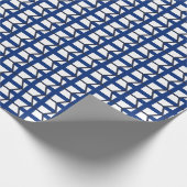 Fins Vlaggenhuiskrappelpapier Cadeaupapier (Hoek)