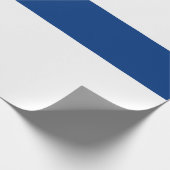 Fins Vlaggenpapier (Finland) Cadeaupapier (Hoek)