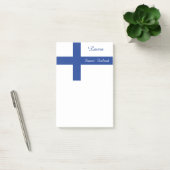 Finse aantekeningen op de vlag Post-it Post-it® Notes (Kantoor)