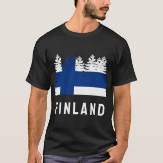 Finse bosvlag Finland T-shirt