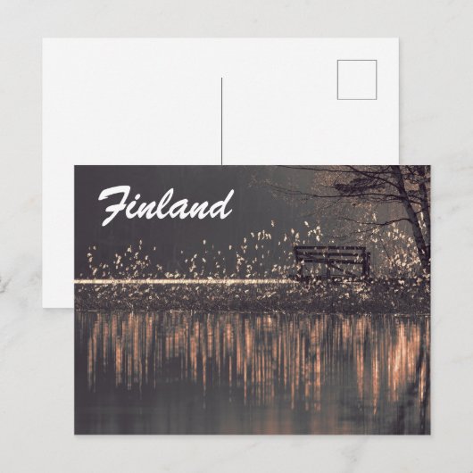 Finse briefkaart (Voorkant / Achterkant)