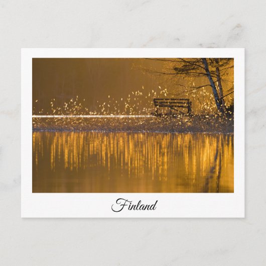 Finse briefkaart voor het zuidelijk landschap van  (Voorkant)