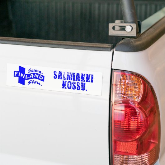 Finse bumpersticker (Op Truck)