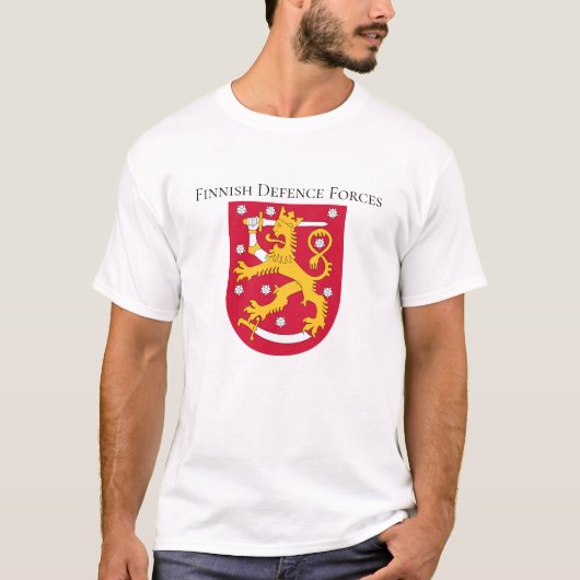 Finse Defensiemacht Finland T-shirt (Voorkant)