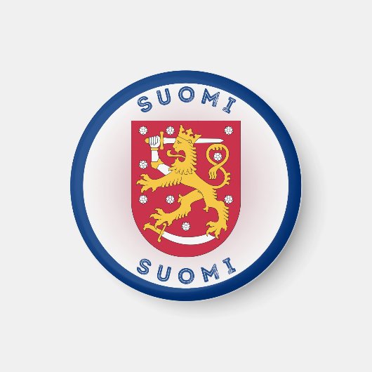 Finse Erfgoed Embleem Magneet (Voorkant)