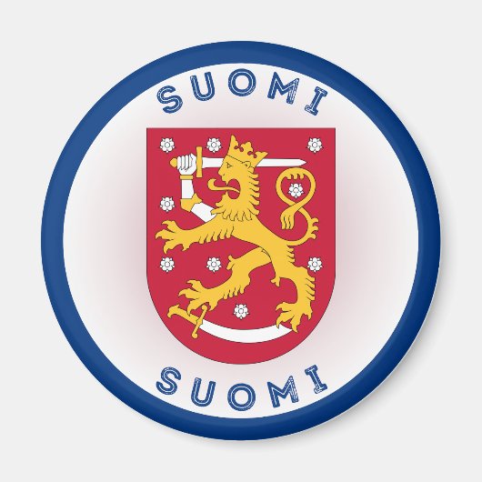 Finse Erfgoed Embleem Magneet (Voorkant)
