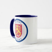 Finse Erfgoed Embleem Mok (Voorkant links)